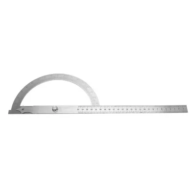 Image de 200*300mm Angle en acier inoxydable Finder 0-180 degrés Winkelmesser Rotary Winkel Gage