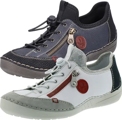 Produktbild von Rieker Damen Halbschuhe Sneaker 52563, Größe:39 EU, Farbe:Weiß