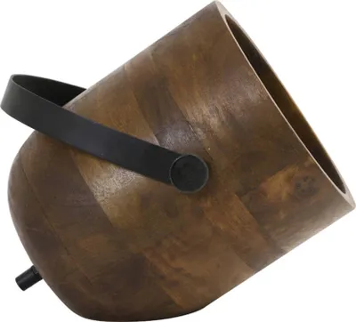 Productafbeelding van Light & Living - Tafel lamp - Rehan - bruin - hout - nachtlamp - E27 - 1852612