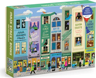 Produktbild von Main Street Books 1000 Piece Puzzle