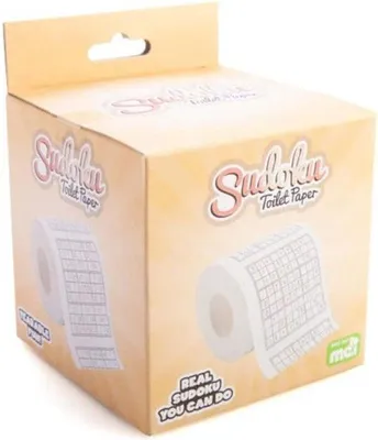 Productafbeelding van Sudoku Puzzel Toiletpapier Nieuwigheid Rol