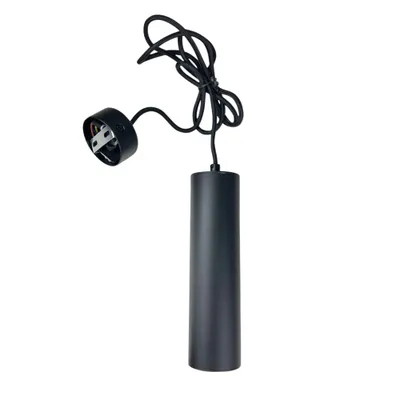 Produktbild von Nova Luce AILA Pendelleuchte GU10 Schwarz 120x5,6cm dimmbar 9419422