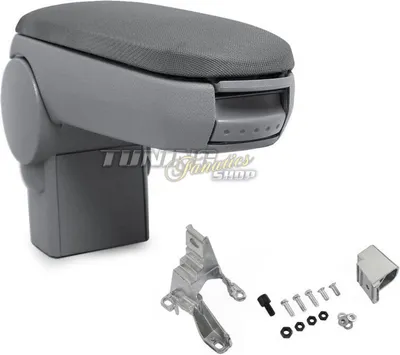 Produktbild von Mittelarmlehne Armlehne MAL SET für VW Golf 4 IV / Bora + Variant in Stoff GRAU