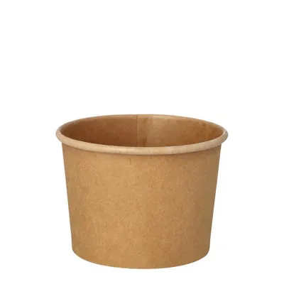 Produktbild von Papstar Suppenbecher To Go, Pappe "pure", 350 ml, braun "100% Fair" 20 x 25 Stück