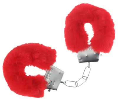 Immagine prodotto di Ahi! - Manette in peluche (rosse)