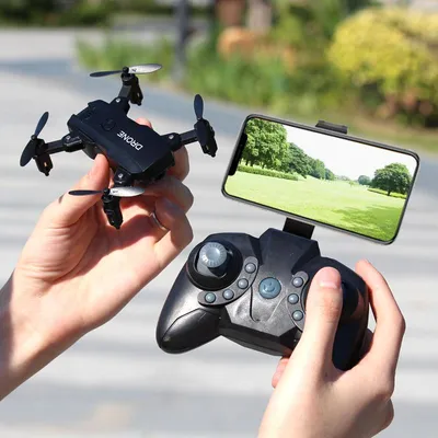 Obrázok produktu pre S107 Skladací Mini Dron RC 4K FPV HD Kamera Wifi Dron selfie vrtuľník Juguetes hračky pre chlapcov dievčatá deti 4k