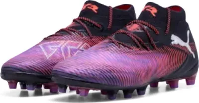 Produktbild von Puma Future 8 Ultimate AG Fussballschuhe - 108189, Farbe:schwarz/rot, Herren Schuhe:46.5