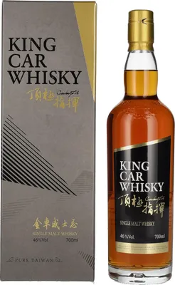 Image de Kavalan KING CAR CONDUCTOR Single Malt Whisky 46% Vol. 0,7l en boîte cadeau