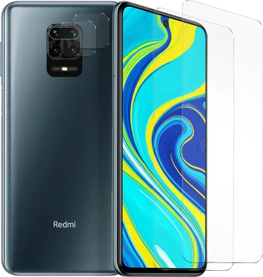 Produktbild von Panzerglas für Xiaomi Redmi Note 9S Schutzfolie 2x Kamera Schutzglas Folie 2x Panzerfolie