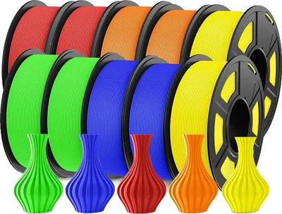 Obrázek produktu pro vlákno pro 3D tiskárny, vysokorychlostní, odolné a robustní, HSMPETG 10MIX10