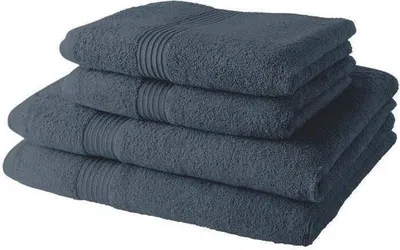 Zdjęcie produktu dla Zestaw Ręczników TODAY, 50x90 cm + 70x130 cm, 100% Bawełna, Denim