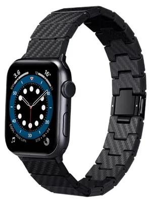 Immagine prodotto di Pitaka Cinturino in fibra di carbonio, nero - AW Ultra 2/1(49mm) 9/8/7 (45mm)/6/SE/5/4 (44mm)/3/2/1 (42mm)