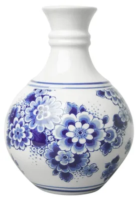 Obrázok produktu pre Heinen Delfts Blauw – Malý vázička s kvetinovým motívom