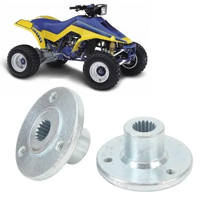 Imagen del producto de Buje trasero de 17 dientes con 3 tornillos - Compatible con karts todoterreno, cuatrimotos y buggies - Rendimiento estable - Alta precisión - Construcción robusta - Compatible con neumáticos de 5 pulgadas - Buje