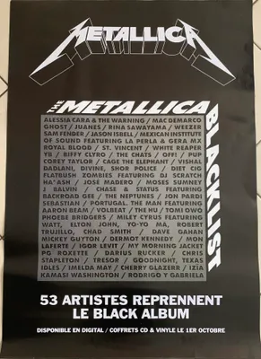 Zdjęcie produktu dla Metallica - Blacklist - Plakat - 70x100 cm