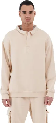 Produktbild von Herren Pullover Shirt Oversize Fit Sweatshirt (XL) Beige