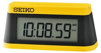 Produktbild von Seiko Moderner Marathon-Wecker, Schwarz