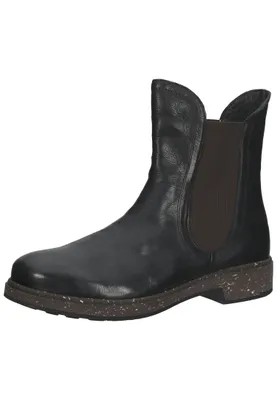 A single black boot is shown against a white background.