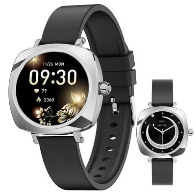Produktbild von Smartwatch, Smartwatch Damen Herren, 1.19" HD Fitness Tracker Uhren für Android IOS, IP67 Wasserdicht Pulsmesser Schrittzähler Aktivitätstracker