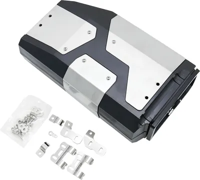 Obrázek produktu pro Motocyklový box na nářadí, levý boční držák, hliníkový box, náhradní díl pro BMW R1250GS R1200GS LC & Adventure 2002 2008 2018