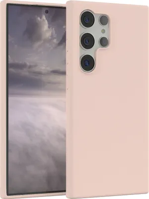 Obrázek produktu pro EAZY CASE silikonové pouzdro pro Samsung Galaxy S24 Ultra silikonový zadní ochranný kryt v růžové barvě