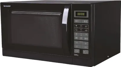 Produktbild von Sharp Mikrowelle R 742 BK-W black mit Grill