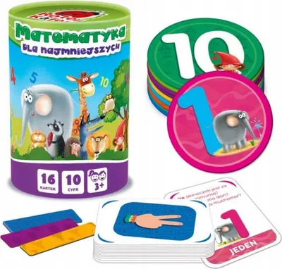 Zdjęcie produktu dla Kreatywna gra edukacyjna "Matematyka dla Najmłodszych - Liczenie z Roterem Kafrem"
