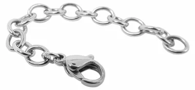 Produktbild von Verlängerungskette Edelstahl mit Karabiner 7,0 cm 28207