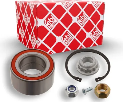 Produktbild von FEBI BILSTEIN Radlagersatz Vorne Links Vorne Rechts für VW GOLF III (1H1) Schrägkugellager 72mm 08435
