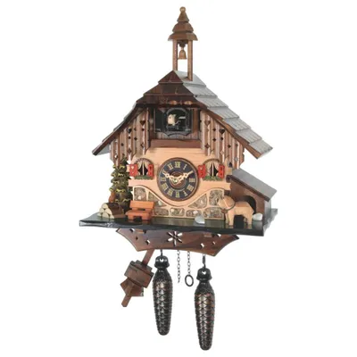 Produktbild von Engstler - 403 Q - Kuckucksuhr - Quarz - Nussbaum