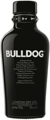 Obrázok produktu pre Bulldog London Dry Gin | 40% obj. | 0,7 litra
