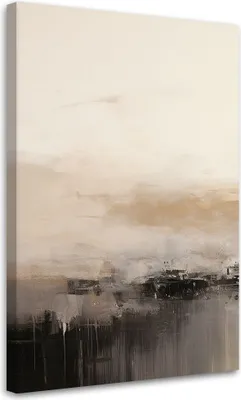 Immagine prodotto di Quadro su tela Loft Astratto Beige 40x60 Feeby Beige quadro per la parete pronto per essere appeso