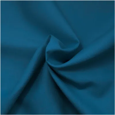 50x150cm Baumwollstoff Oeko - Tex 100 Meterware am Stück Fahnentuch Cretonne lagunenblau