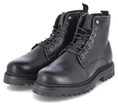 Image de Bottes Kaerlek, en cuir lisse noir, taille 43