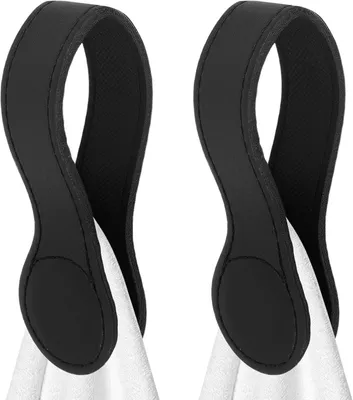 Produktbild von 12 Stück Magnet Clips Leder, starke Multifunktions Halter für Haushalt & Reise, platzsparende Organizer Clips ohne Bohren