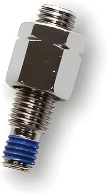 Obrázok produktu pre Adaptér zrkadla Highsider, závit M10 x 1,25 (ľavotočivý) na M8, chrómovaný