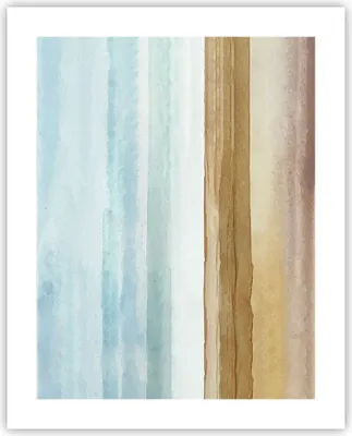 Produktbild von Poster - Poster ohne Rahmen - Abstraktion Gürtel Gold - 40x50 cm - Wand Bild - Wanddeko - Wandbilder - Kunstposter - Wandposter - Bilder - Kunstdruck - Wanddekoration - Wandbild - P2XPA40x50-4263