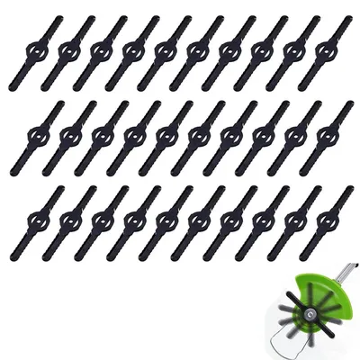 Immagine prodotto di 30 lame di ricambio per tagliaerba, in plastica, compatibili con i modelli 3-in-1