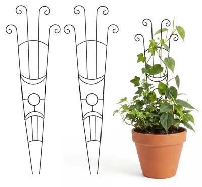 Image de Solidchoice - Treillis métallique extensible pour plantes grimpantes