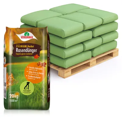 Produktbild von 20 x 20 kg VERDURMAX® Herbst Rasendünger