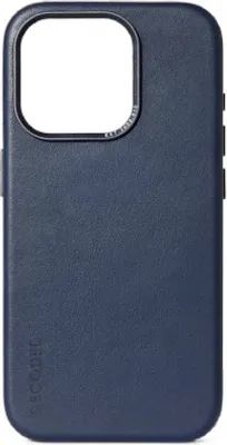 Produktbild von Decoded Pro ,Leather => Pro, Leather, Cover, Apple, iPhone 15 Pro, 15,5 cm (6.1"), Blau