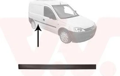 Immagine prodotto di VAN WEZEL Modanatura per porta posteriore destra Modanatura per OPEL COMBO Furgone/Station wagon 3789426