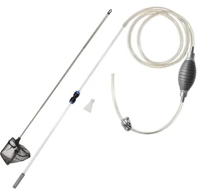 Produktbild von Aquarien-Saugheber mit Teleskopstange für eine effektive Reinigung