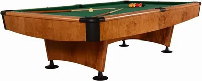 Produktbild von Pooltisch Billardtisch Braun Billardmöbel Freizeittisch Billard-Tisch 9ft