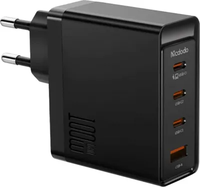 Produktbild von Mcdodo Schnelles Ladegerät GaN Für Macbook 4x USB-C USB PD 100W