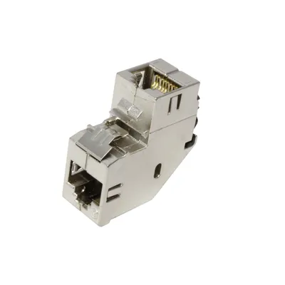 Obrázek produktu pro BACHMANN Keystone spojka RJ45 kat. 6, lomená, STP (918.032) (19.07.0792)