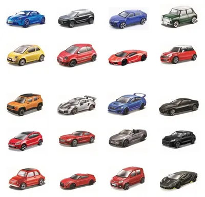 Productafbeelding van Bburago 1/43 Street Fire - 1 exemplaar assorti uitgeleverd