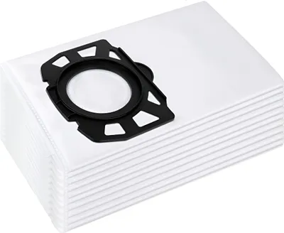 Produktbild von Staubsaugerbeutel - 10 Stück - Geeignet für Kärcher, z.B. WD4, WD5, WD6