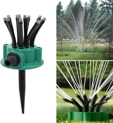 Produktbild von Famanu Sprinkler 360 Grad für Gartenbewässerung - Flexibel und effizient