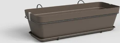 Obrázok produktu pre Artevasi Capri Plant Box Balcony Kit, 14 L, 285 mm, 502 mm, 207 mm, 6 kusov